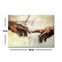 Wallity Cuadro Decorativo sobre Lienzo de Miguel Ángel 70 x 100 cm